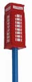 TELEPHONE BOX PENCIL & TOPPER